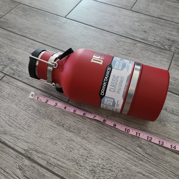 DrinkTanks Classic 64 oz Vacuum-Insulated Growler Duluth Trading Co. Edition NWT - Picture 9 of 12